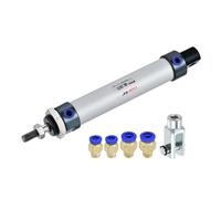 Pneumatico Aria Cilindro 20mm Alesaggio 75mm Corsa con Y Connettore MAL 20x75
