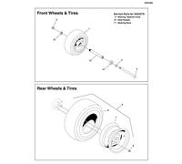 PNEUMATICO CERCHIO ASM, 24X9.50-12, TURF MASTER LR5108104 ORIGINALE Ferris