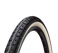 Pneumatico city 24 x 1.75 continental ride tour nero con fianchi bianchi tr (47-