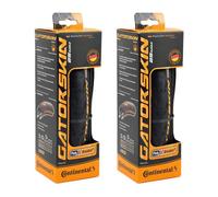 Pneumatico Continental GatorSkin DuraSkin, 2 pezzi (pieghevole, 700 x 25 mm), nero