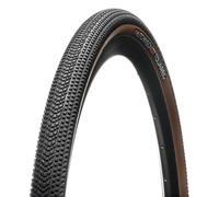 Hutchinson touareg 700mm tubeless ready soft gravel tyre hardskin beige sidewalls tan