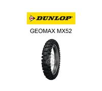 PNEUMATICO GOMMA DUNLOP 60 100 10 GEOMAX MX-52 33J DOT VECCHIO