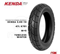 KENDA Gomme Kenda K 701 3.00-10 47L TL 4 stagioni per Moto