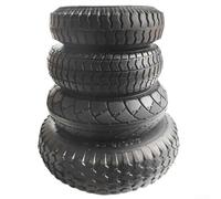 Pneumatico in gomma per auto elettriche per bambini, ruote pneumatiche per veicoli a tre ruote e quattro ruote (1,0 cm 8")