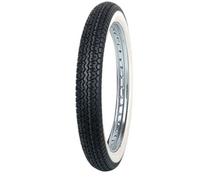 Pneumatico moto 17'' 2.75-17 (2 3-4-17) mitas b7 con fianchi bianchi tl-tt 47j r