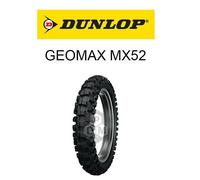 PNEUMATICO MOTO DUNLOP 60 100 10 GEOMAX MX-52 33J DOT VECCHIO