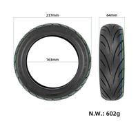 Pneumatico nero 102 3 6 5 per NIU KQ2 Scooter Elettrico Durevole e Inusura