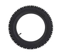Pneumatico per Moto Fuoristrada 3.00-12 80/100-12 e Kit Camera D'aria 90/100-12, Parete della Camera D'aria più Spessa, Manopole Grandi Presa Superiore, Compatibile con Moto