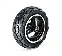 Pneumatico per scooter elettrico da 11 pollici 100/50-6,5 con mozzo in alluminio per fuoristrada e guida in città, parte di ricambio pneumatica in gomma per un migliore assorbimento degli urti