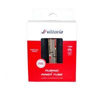 Vittoria 2x Rubino V G2.0 700c X 28 + 2x Tubes Road Tyre Trasparente 700C x 28