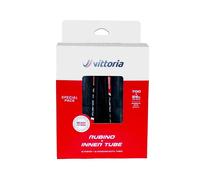 Vittoria 2x Rubino V G2.0 700c X 26 + 2x Tubes Road Tyre Trasparente 700C x 26