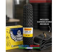 PNEUMATICO PIRELLI 3.00-10 42J SC30 + CAMERA D'ARIA DOT 2026/25 VESPA-PK VESPA 5