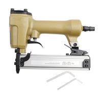 Pneumatico pistola pneumatica per unghie pneumatica per chiodi a grana con 100 pezzi di 10-25 mm per carpenteria, imballaggio e decorazione corpo in lega di alluminio leggero