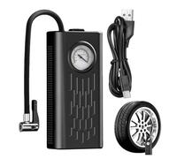 Pneumatico - Pompa ruota portatile | ABS TIREFLATTORE PIORI COMPRESSORE AIR PORTATALI | Accessori per inflazione delle ruote elettroniche per sfere, auto da viaggio a lungo, bici, camion