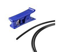 Pneumatico PTFE Aria Tubi Flessibile Kit 2mm ID 4mm OD 5M Lunghezza Nero Blu