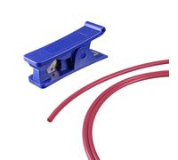 Pneumatico PTFE Aria Tubi Flessibile Kit 2mm ID 4mm OD 5M Lunghezza Rosso