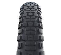 Pneumatico rigido Schwalbe Johnny Watts Plus Addix Green Standard Radial Noir