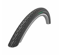 Pneumatico rigido Schwalbe Road Cruiser 27,5x1,40/650x35b K-Guard Green Compound Hs484 Twinskin Noir 27.5x1.40/650x35B
