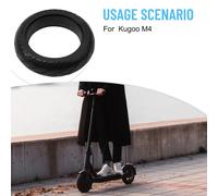 Pneumatico ruota gomma 10x2 5D alte prestazioni per scooter elettrico nero