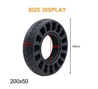 Pneumatico ruota tubeless ad alte prestazioni per 8 pollici 200x50 per scooter e