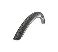 Pneumatico schwalbe road cruiser 27 tubetype rigid active line kguard green compound black