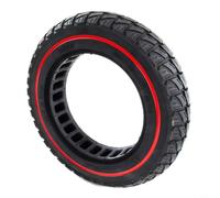 Pneumatico solido da 25,4 cm 10 x 2,0 costruito per la compatibilità con ruote per scooter elettrico M365 e M365 Pro (rosso)