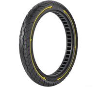 Pneumatico solido da 40,6 cm x 5,6 cm, per biciclette elettriche, sedie a rotelle e biciclette, nessun gonfiaggio richiesto, presa sul marciapiede (giallo)