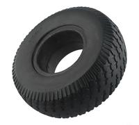 Pneumatico solido da 9 pollici 9 x 3,50 - 4, senza gonfiaggio, per scooter elettrico, scooter per anziani, triciclo, in gomma resistente, anti-foratura, piatto