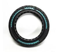 Pneumatico solido per scooter elettrico 9 5x2 5, a prova di esplosione e cuscinetto in gomma per un uso affidabile (blu)