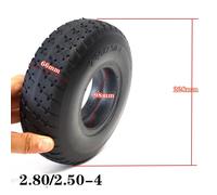 Pneumatico Solido Sport Outdoor 2.80/2.50-4 Nero Scooter Elettrico Gomma