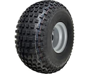 Pneumatico tassellato per ATV 22x11.00-8, cerchio in acciaio, cuscinetti a sfera