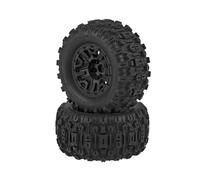 Pneumatico Traxxas su cerchio 2.8 nero Sledgehammer (2) TSM rated TRX6792