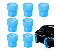 Pneumatico valvola Stem Covers | 8 pezzi Glow in Dark Air Valve Caps | Leak Proof Tire