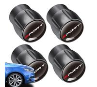 Pneumatico valvola Stem Covers - Car Wheel Caps, Valve Core Plugs | Leak-Proof Rubber Seal, Hub Stem Protectors for Cycling Use, Vehicle Maintenance, Air Retention, Pneumatico Accessories, Outdoor