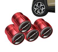 Pneumatico valvola Stem Covers - Wheel Hub Caps, Air Valve Plugs | Rubber Ring Sealed Cover, Leak-Proof Tire Protector for Car Cycling, Outdoor Rides, Vehicle Setup, Auto Care, Stem Protection