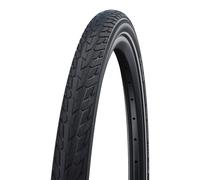 Schwalbe Cruiser Plus Active Punctureguard Green Compound 28´´ X 1.60 Rigid Urban Tyre Nero 28´´ x 1.60 Black Reflex