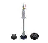 Pneumatischer Ausbeulapparat Strumento di riparazione della depressione del martello pneumatico - Dispositivo a ventosa for auto senza vernice in lamiera(With 3 suction cups)