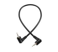 PNGKNYOCN 0,3M Cavo audio Aux da 2,5 mm, 90 gradi da 2,5 mm TRRS maschio a 2,5 mm TRRS maschio a doppio angolo Cavo connettore jack per cuffie stereo (0.3M, 90 Degree to 90 Degree)