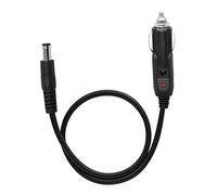 PNGKNYOCN 1.6FT Caricabatteria da auto 12V CC 18AWG CC 5,5 mm x 2,5 mm per accendisigari da auto Spina maschio Cavo accendisigari per auto