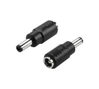 PNGKNYOCN Adattatore DC 5,5 mm x 2,5 mm maschio a 6,5 mm x 3,0 mm femmina convertitore per laptop, telecamere di sicurezza CCTV, sistemi di sorveglianza (confezione da 2)