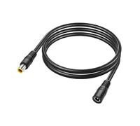 PNGKNYOCN DC 8mm a DC 5.5x2.1mm cavo di estensione, 14AWG DC 7909 maschio a DC 5.5x2.1 cavo adattatore femmina per generatore solare portatile della centrale elettrica e pannello solare (1M / 3FT)