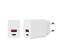 PNI Alimentatore CHG300 con porta USB C, QC3.0, PD3.0, PPS e porta USB-A, 30W