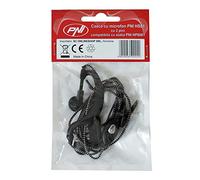 PNI Auricolare con microfono HS81 con 2 pin compatibile con la stazione HP8001 e la radio CB