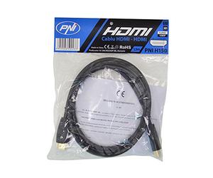 PNI Cavo HDMI H150 1.4V ad alta velocità, plug-plug, Ethernet, placcato in oro, 1.5m
