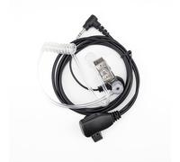 PNI Cuffia con microfono e tubo acustico HM93, con 1 pin 2.5mm MT, nero