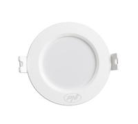 PNI D-Light CL2503 Faretto LED 3W, da incasso, rotondo, 90,5 * 28mm, 6400K, alimentatore 230V, 330 lm, bianco
