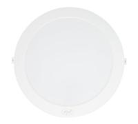 PNI Plafoniera LED D-Light 2402W 24W, da incasso, rotonda, 6500K, alimentazione 230V, 2640 lm, bianco