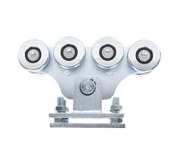 PNI PNI-RPA200 Kit Ruote RPA200 per cancelli autoportanti con Max. Altezza 210 cm, Argento