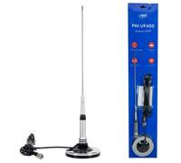 Antenna UHF PNI UF400, 47 cm, 430-470 MHz, con base magnetica 120 mm