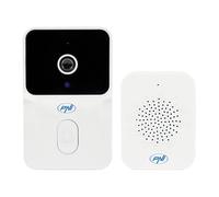 PNI Safe House IDB12 - Campanello video, WiFi, visione notturna, IP54, batteria integrata, controllo con app Tuya